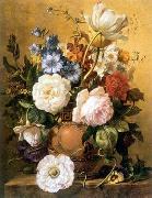 Floral, beautiful classical still life of flowers.124 unknow artist